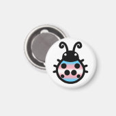 Transgender Pride Ladybug Magnet (Recto/Verso)