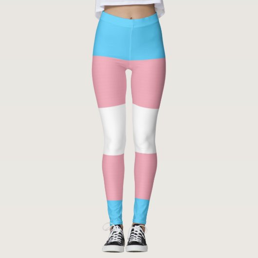 Transgender Pride Leggings (Voorkant)
