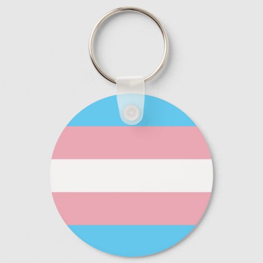 Transgender Pride LGBT-Sleutelhanger Sleutelhanger (Voorkant)