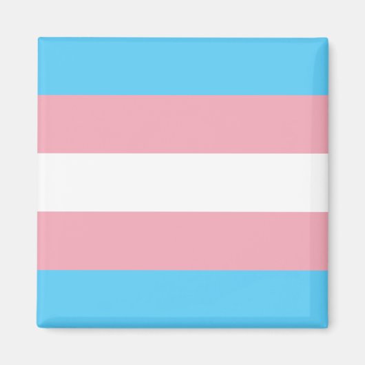 Transgender Pride Magneet (Voorkant)
