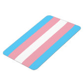Transgender Pride Magnet Magneet (Linkerzijde)