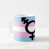 Transgender Pride Mok (Voorkant links)