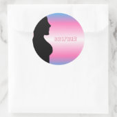 Transgender Pride MTF Stickers (Tas)