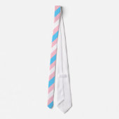 Transgender Pride Necktie Stropdas (Achterkant)