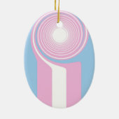 Transgender Pride Ornament (Achterkant)