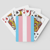 Transgender Pride Pokerkaarten (Achterkant)