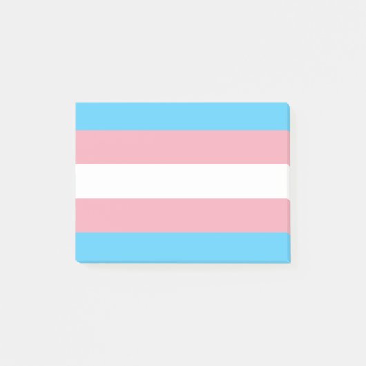 Transgender Pride Post-it® Notes (Voorkant)