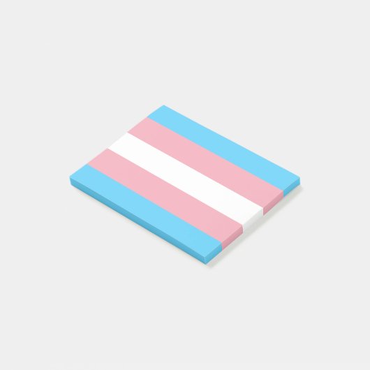 Transgender Pride Post-it® Notes (Schuin)