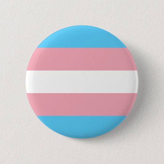 Transgender Pride Ronde Button 5,7 Cm (Voorkant)