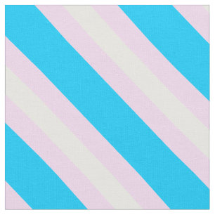 Transgender Pride Stof per Meter (Diagonaal)