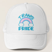 Transgender Pride Trucker Pet (Voorkant)