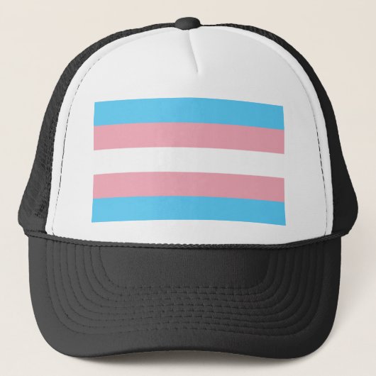 Transgender Pride Trucker Pet (Voorkant)