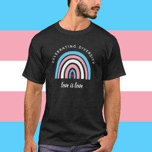 Transgender Pride Viering Diversiteit Liefde Citaa T-shirt