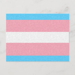 Transgender Pride vlag gekleurde achtergrond Briefkaart