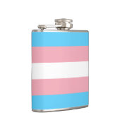 Transgender Pride vlag Heupfles (Rechts)