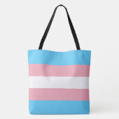 Transgender Pride Vlag LGBT All-Over-Print Draagtas (Achterkant)