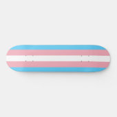 Transgender Pride vlag Skateboard (Horizontaal)