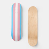 Transgender Pride vlag Skateboard (Voorkant)