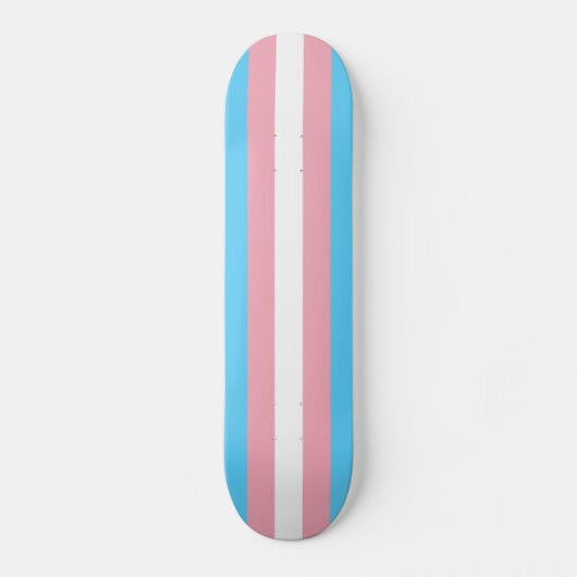 Transgender Pride-vlag Skateboard (Voorkant)