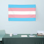 Transgender Pride vlag Spandoek (Beurs)