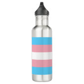 Transgender Pride vlag Waterfles (Rechts)