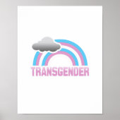 TRANSGENDER RAINBOW POSTER (Voorkant)