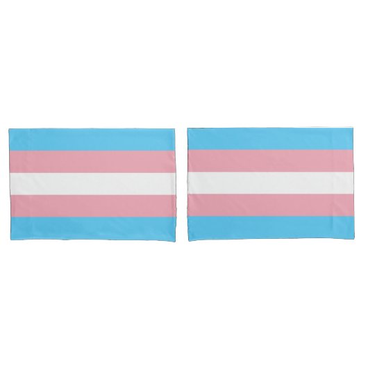 Transgender Standaard Kussen Hoesje Kussensloop (Voorkant-Set)