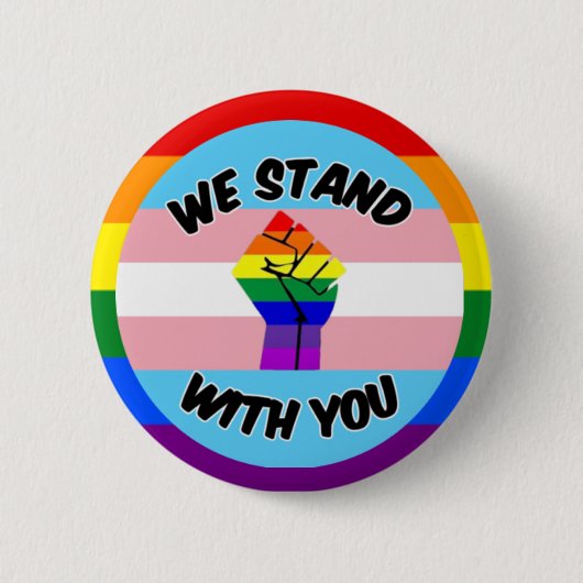Transgender support Button (Voorkant)