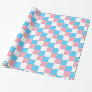 Transgender trots kleuren Inpakpapier