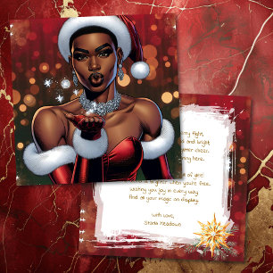 Transgender Vrouw Kerstgedicht Feestdagenkaart