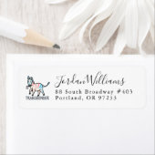 Transgender-Zebra Etiket (Insitu)