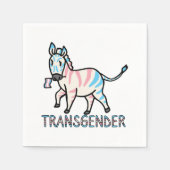 Transgender-Zebra Servet (Voorkant)