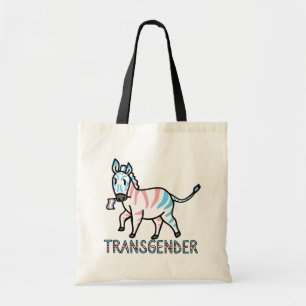 Transgender-Zebra Tote Bag