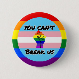Transgendermacht Ronde Button 5,7 Cm