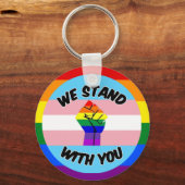 Transgenderondersteuning Sleutelhanger (Voorkant)