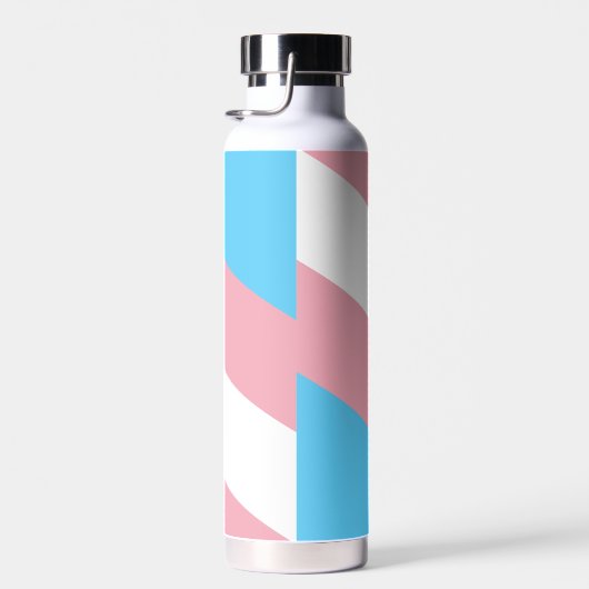 Transgendervlag & Pride Aangepaste naam / gendervl Waterfles (Rechts)