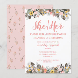 Transhower transgender die buiten de partij komt kaart