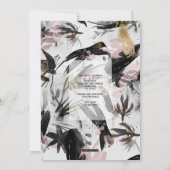 Transience 1 - Invitation à la graduation photo (Dos)