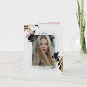 Transience Carte de remerciements Abstrait de grad