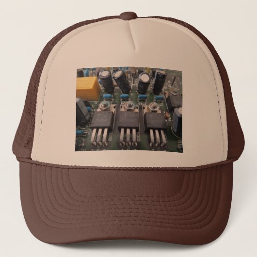 Transistor Trucker Hat Pet (Voorkant)