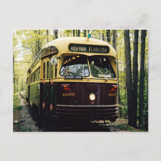 Transit Toronto Briefkaart 001 - PCC Forest (Voorkant)