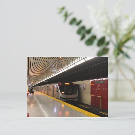 Transit Toronto Briefkaart 002 - Lawrence Rocket (Staand voorkant)