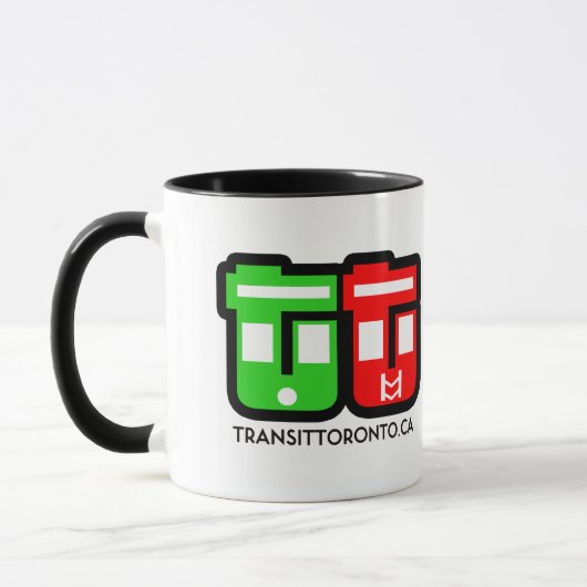 Transit Toronto Logo Mok (Links)