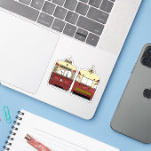 Transit Toronto PCC Front and Back Stickers (Laptop met iPhone)