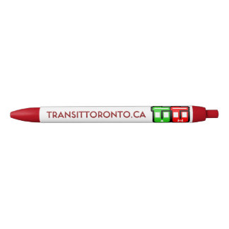 Transit Toronto Uitklapbare Pen - Rood