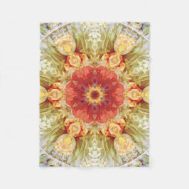 Transition Mandala 23 Fleece Blanket