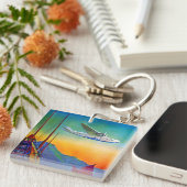 transitoverkeer sleutelhanger (Voorkant Rechts)