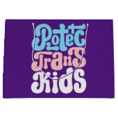 TransKinder cadeautassen beschermen Groot Cadeauzakje (Voorkant)