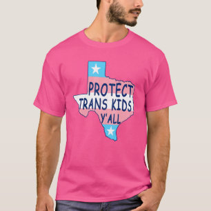 TransKinder LGBQ-rechten beschermen Transgender-vl T-shirt