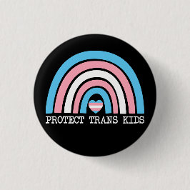 TransKinderen beschermen Ronde Button 3,2 Cm